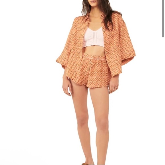 Free People Care FP Linen Daydreamer Set /
Sand Combo - Picture 2 of 16